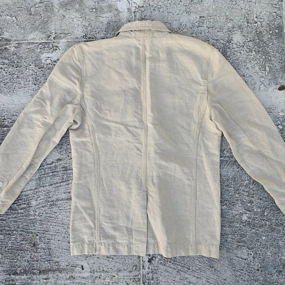 Liz Sport Petite Women Blazer Coat Jacket Linen Blend Size M Petite - Picture 5 of 12